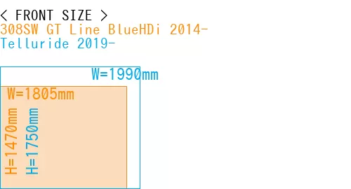 #308SW GT Line BlueHDi 2014- + Telluride 2019-
